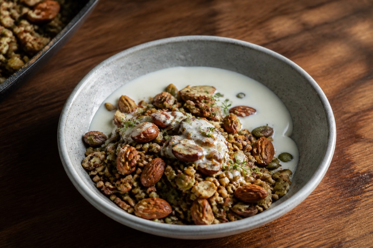 Magnesium granola with pumpkin seeds & buckwheat