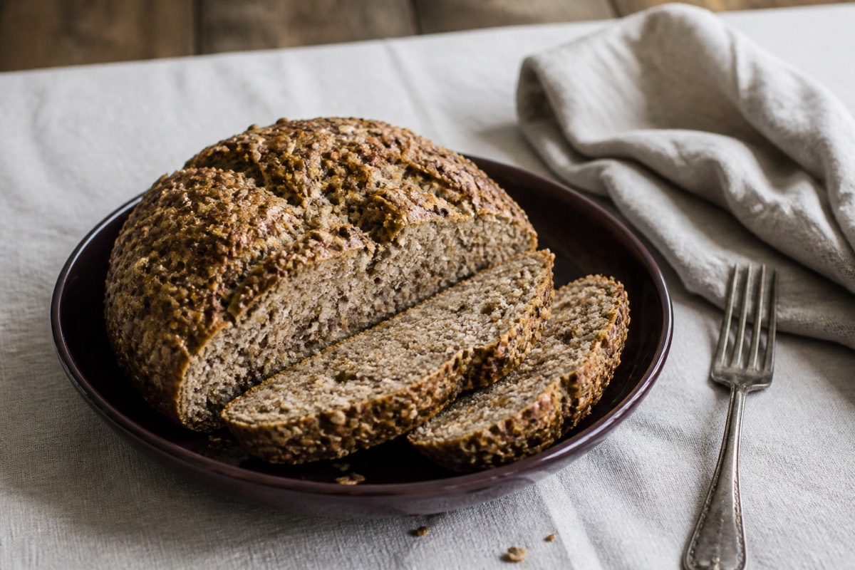 Quick seeded soda bread (no yeast, one bowl)